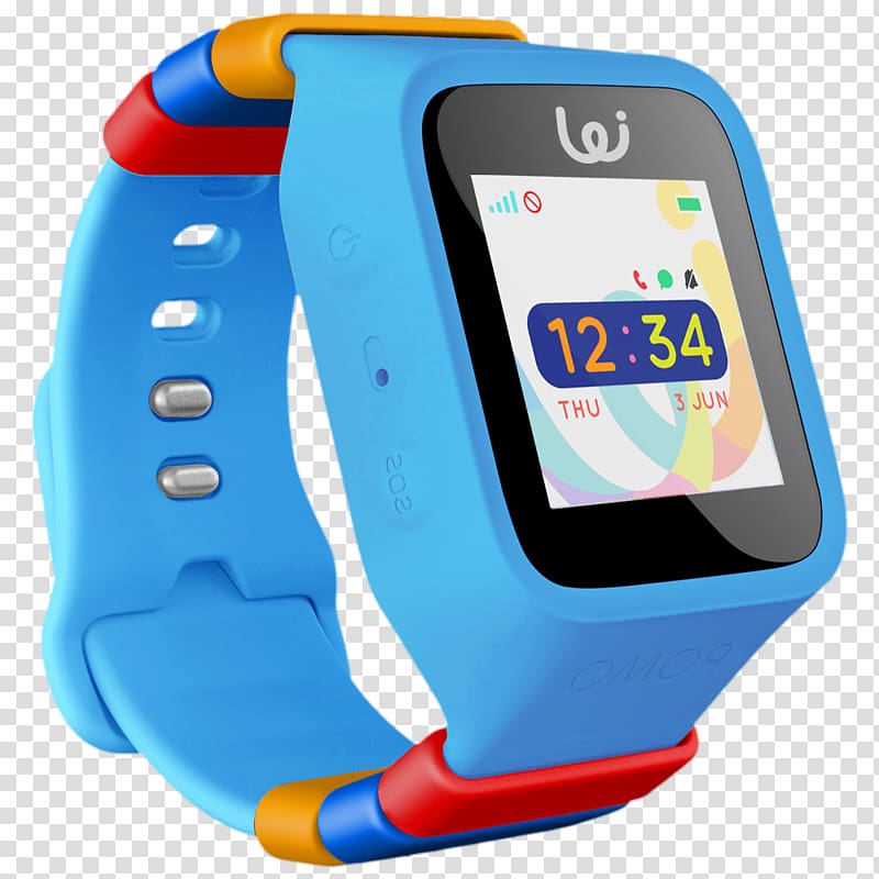 Smartwatch phone for kids GPS tracking unit Global Positioning System, watch transparent background PNG clipart