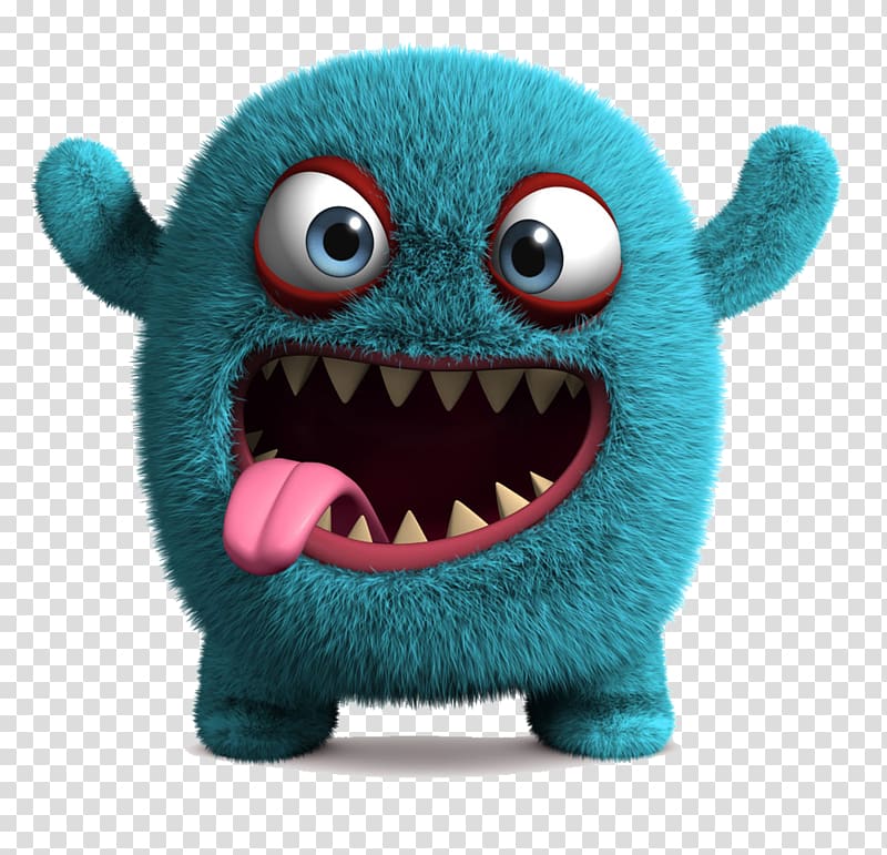 blue character illustration, Monster Furry fandom , Hairy monster transparent background PNG clipart