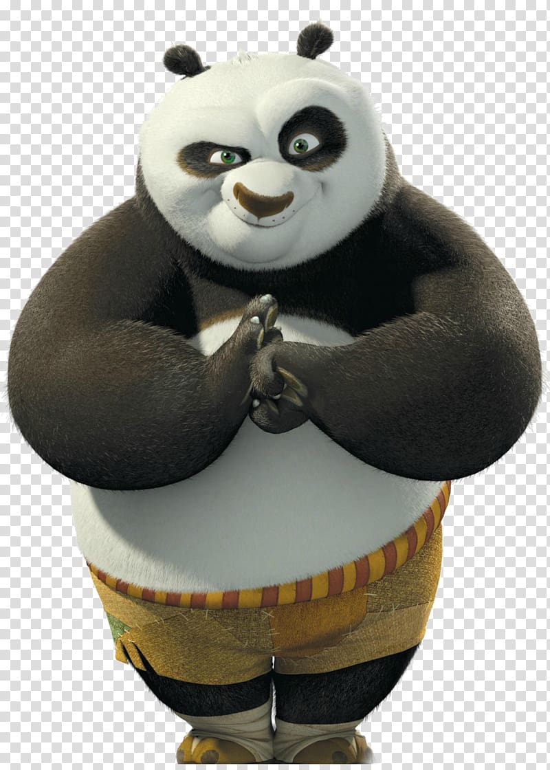 Kung Fu Panda Po illustration, Kung Fu Panda: Legendary Warriors Po Mr. Ping Giant panda, panda transparent background PNG clipart