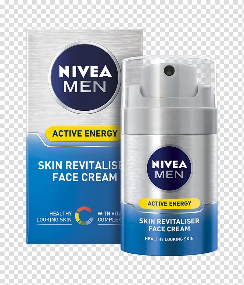 NIVEA Men Active Energy Gesichtspflege creme Cream Skin Cosmetics, Nivea cream transparent background PNG clipart