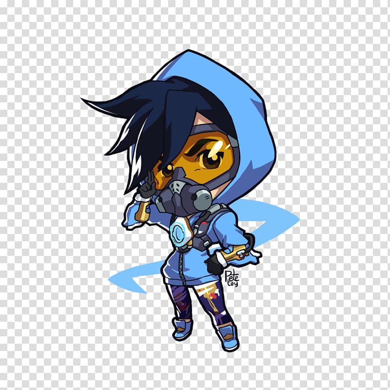 Overwatch Mei Tracer D.Va Mercy, graffiti transparent background PNG clipart