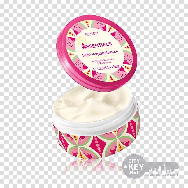 Oriflame Cream Lotion Cosmetics Lip balm, multipurposefluorescent transparent background PNG clipart