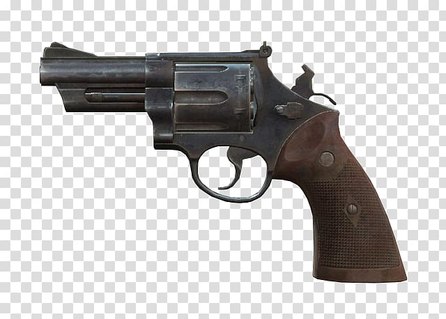 Fallout 4 .44 Magnum Firearm Pistol Revolver, weapon transparent background PNG clipart