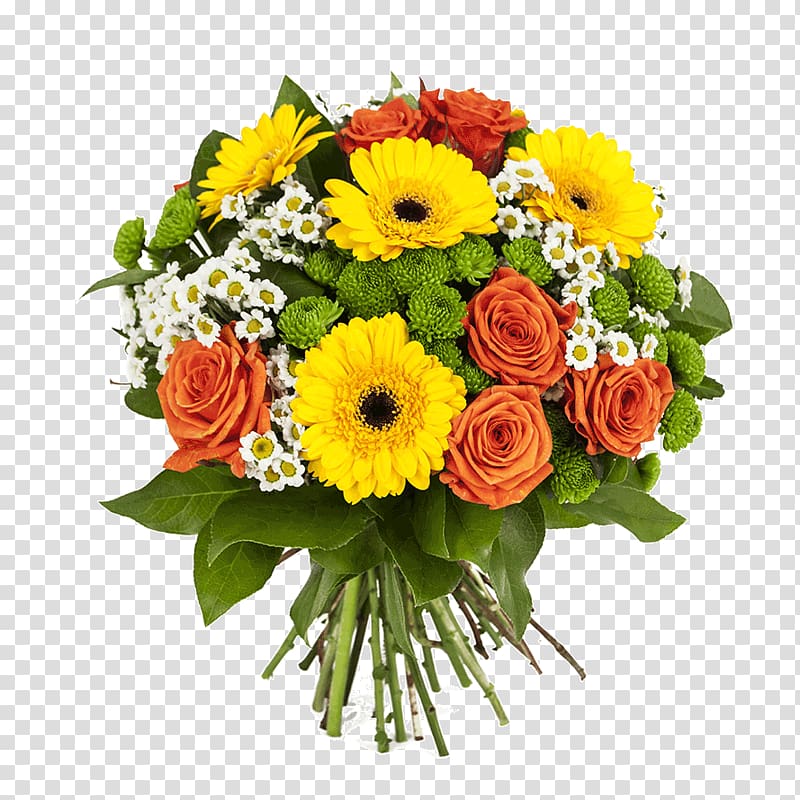 Flower bouquet Cut flowers Floristry Wedding, bouquet of flowers transparent background PNG clipart