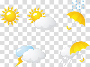 Weather forecasting Symbol , Drizzle sunny weather forecast transparent  background PNG clipart