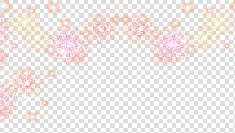 Petal Pattern, Pink fresh fireworks glow effect elements transparent background PNG clipart