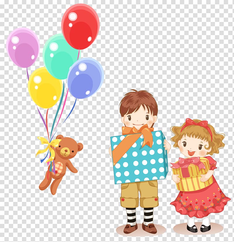 Child Gift , Children and gifts transparent background PNG clipart