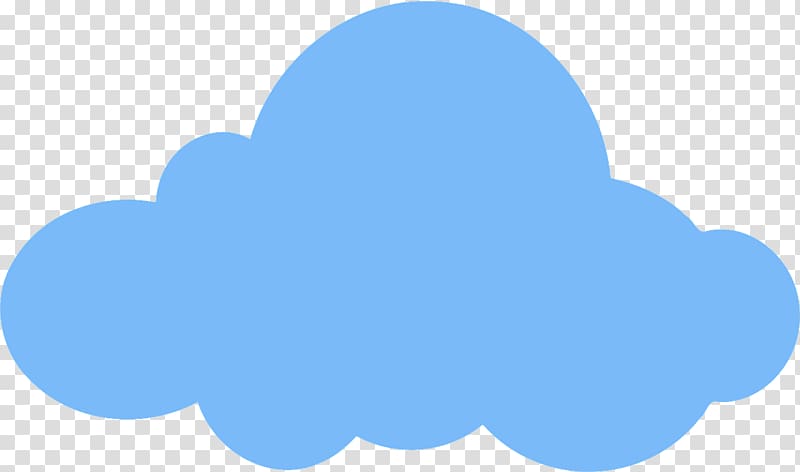blue cloud art, Cloud computing , Cloud transparent background PNG clipart