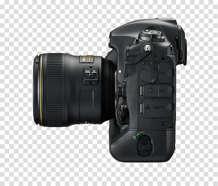 Nikon D5 Full-frame digital SLR XQD card CompactFlash, DSLR Specs transparent background PNG clipart