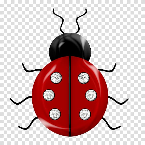 Insect Ladybird Red Easter egg Bee , Red beetle transparent background PNG clipart