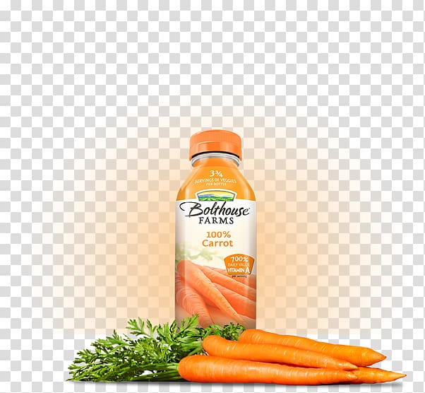 Carrot juice Baby carrot Bolthouse Farms, carrot juice transparent background PNG clipart