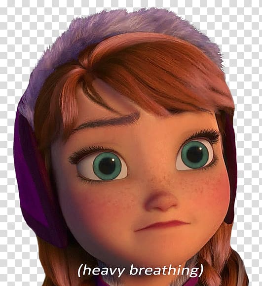 Jennifer Lee Frozen Anna Elsa Breathing, Anna Frozen transparent background PNG clipart