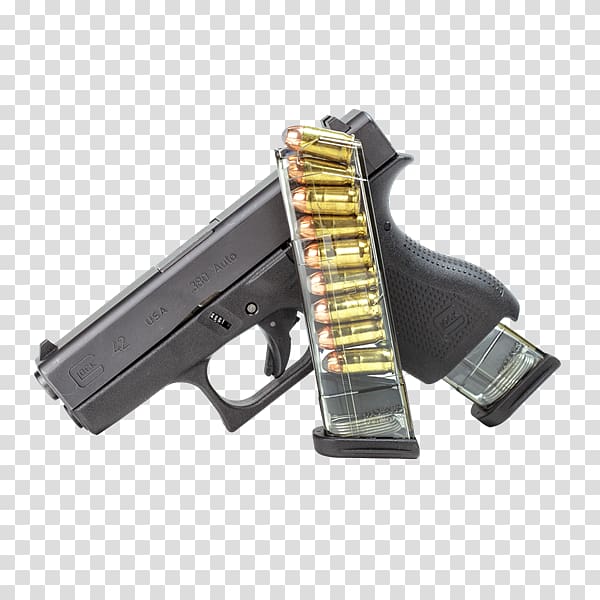 Trigger Firearm Magazine .380 ACP Glock, weapon transparent background PNG clipart