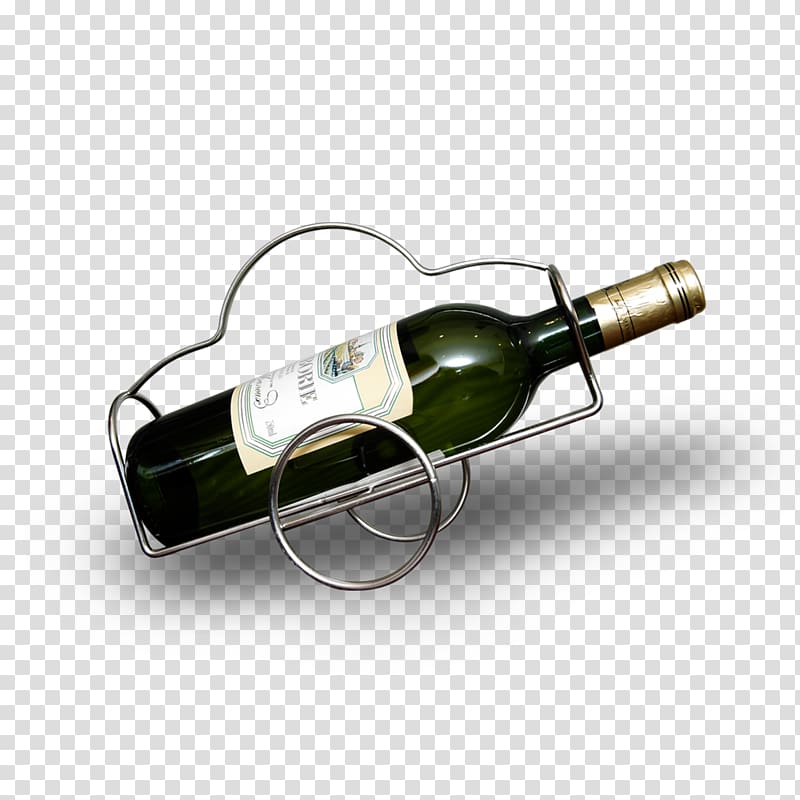 Red Wine Champagne Beer Bottle, Wine Racks transparent background PNG clipart