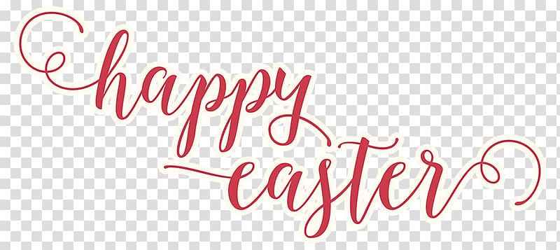 Happy Easter illustration, Happy Easter Text transparent background PNG clipart