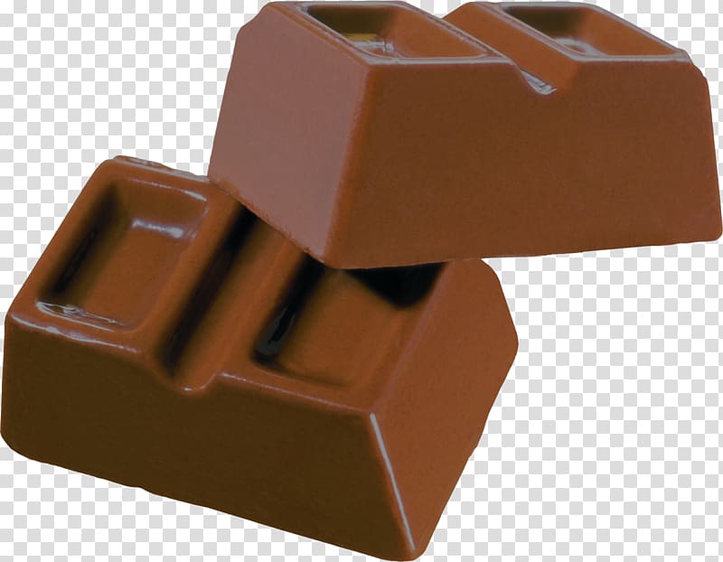 Chocolate truffle Fudge Chocolate bar Dominostein Praline, chocolate transparent background PNG clipart