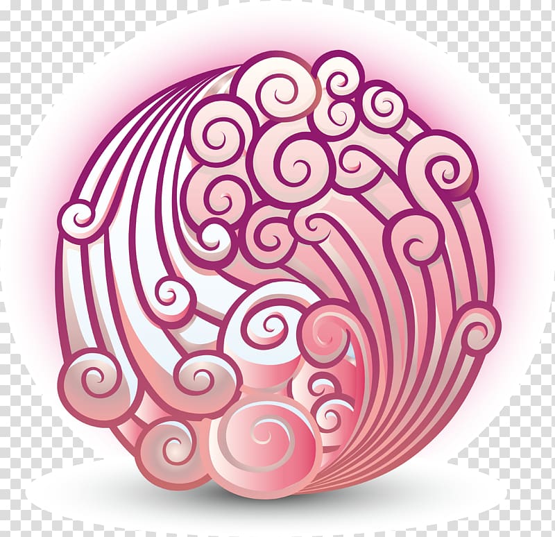 Classical element Water Fire Nature Air, Classical pattern ball transparent background PNG clipart