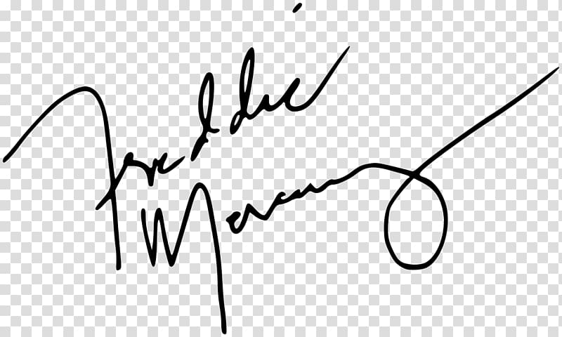 Tribute: Freddie Mercury Queen Autograph Innuendo A Night at the Opera, queen transparent background PNG clipart