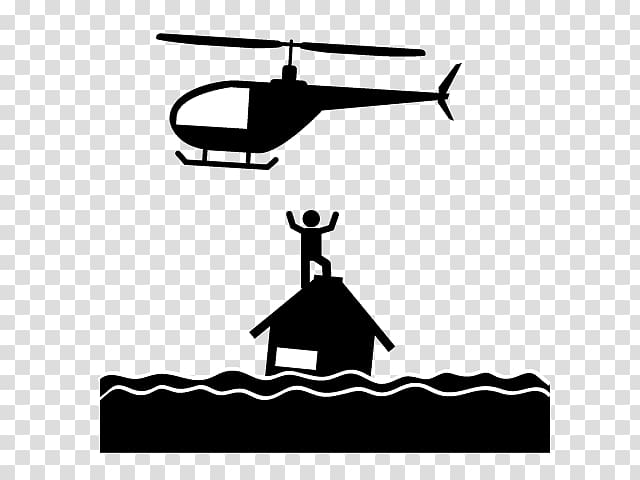 Flood Helicopter Pictogram Natural disaster , helicopter transparent background PNG clipart