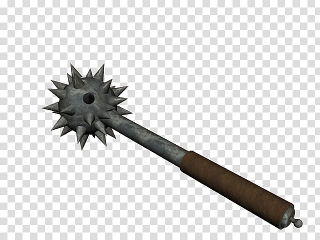 Morning star Mace Weapon , weapon transparent background PNG clipart