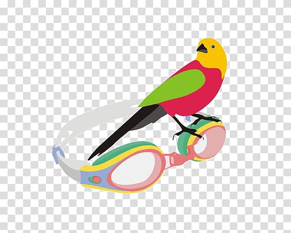 Paper Bird Painting Printmaking Art, Hand-painted parrot transparent background PNG clipart