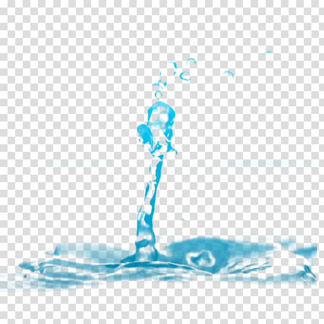 Seawater Blue Drop, water transparent background PNG clipart