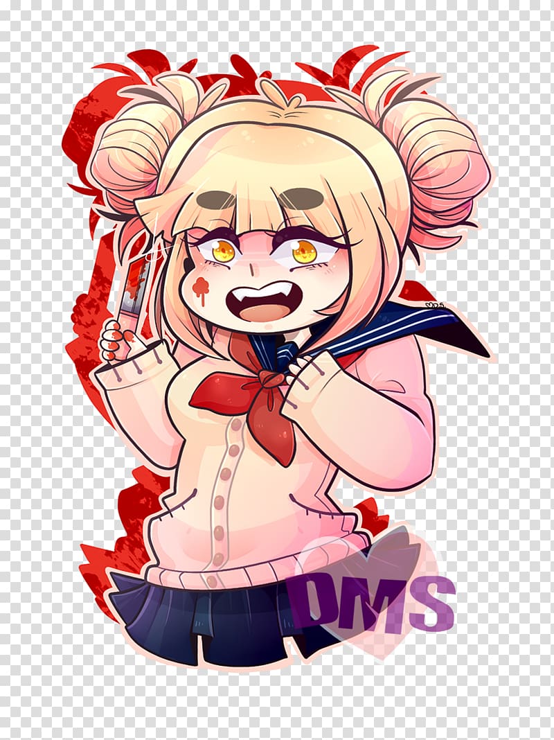 My Hero Academia Toga Drawing Fan art, Himiko Toga transparent background PNG clipart