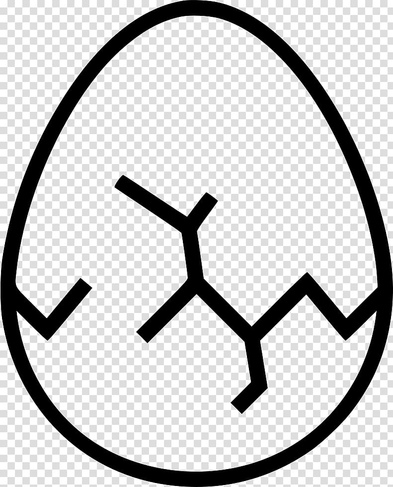 Computer Icons Egg , cracked transparent background PNG clipart