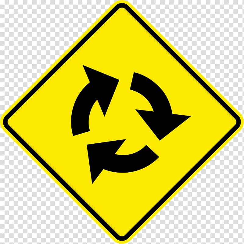 Traffic sign Road signs in Singapore Warning sign, danger transparent background PNG clipart