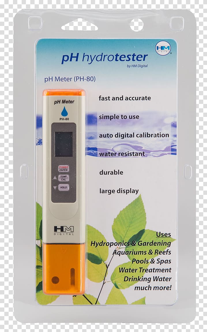 pH meter Water ionizer Calibration, Low Temperature Automatic Compensation Function transparent background PNG clipart