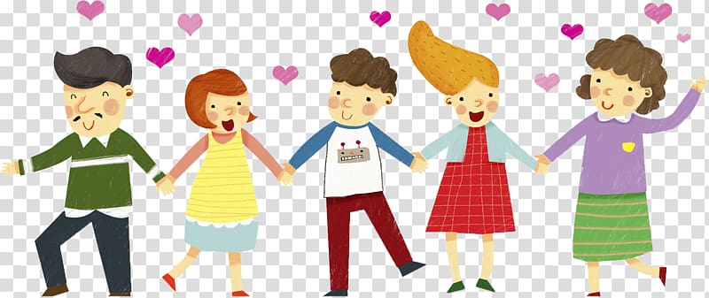 Gangbuk District Child Cartoon, Hand in hand child transparent background PNG clipart