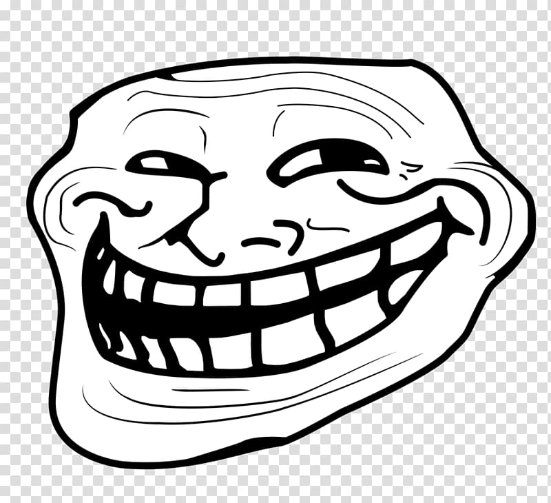 Troll Face Stick Figure