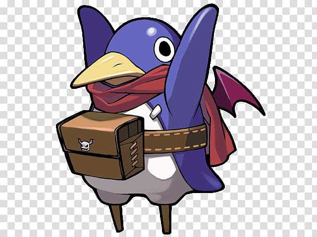 Prinny: Can I Really Be the Hero? Penguin Prinny 2 Video game, bird wearing a hat transparent background PNG clipart