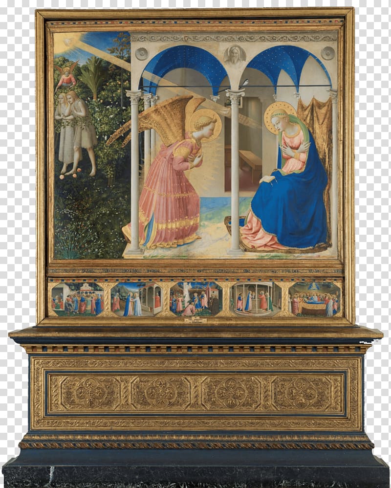 Museo Nacional Del Prado The Annunciation Italian Renaissance Niccoline Chapel, painting transparent background PNG clipart