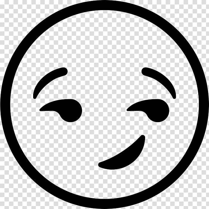 Smirk Emoji Emoticon Smiley Wink, bakery label transparent background PNG clipart