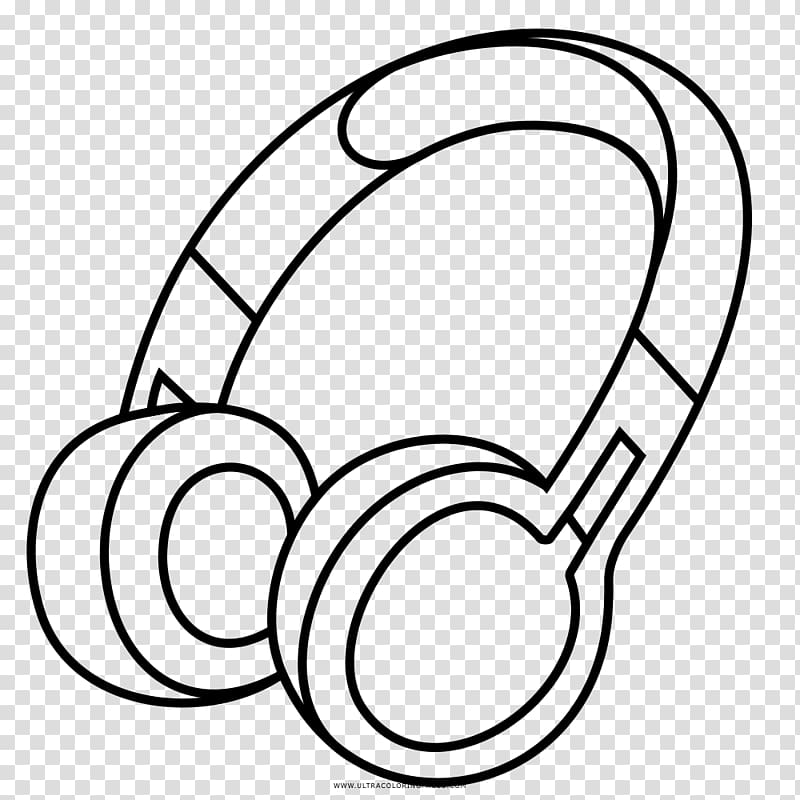 Headphones Drawing Line art, wireless transparent background PNG clipart