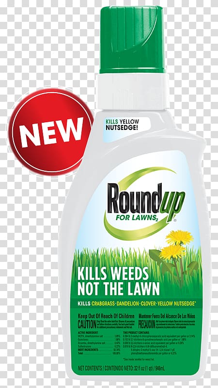 Roundup For Lawns RTU Wand Northern Herbicide Household Cleaning Supply Glyphosate Product, dandelion clover crabgrass control transparent background PNG clipart