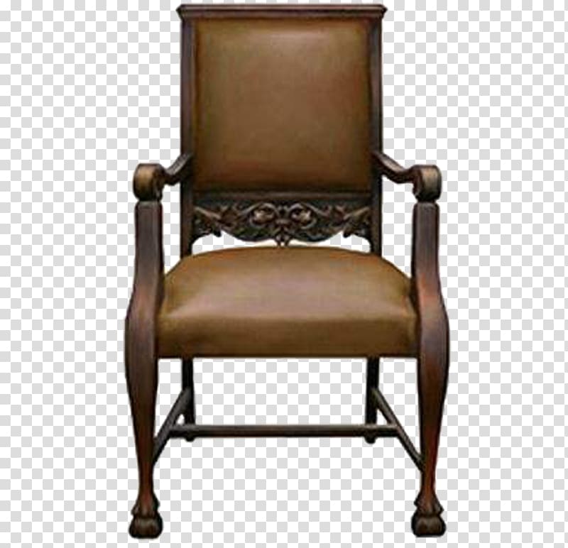 Chair , Cooked brown simple atmosphere carved texture throne transparent background PNG clipart