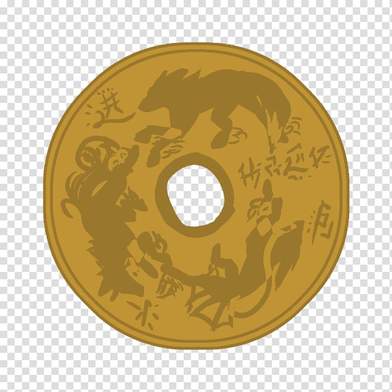 Circle Symbol Brown Blackjack Font, blessing for jiuzhai transparent background PNG clipart