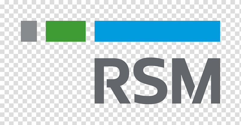 Logo RSM International RSM US Accounting Audit, ambitious transparent background PNG clipart
