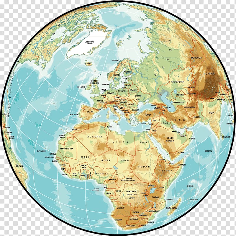 Europe Globe World map, Creative world map transparent background PNG clipart