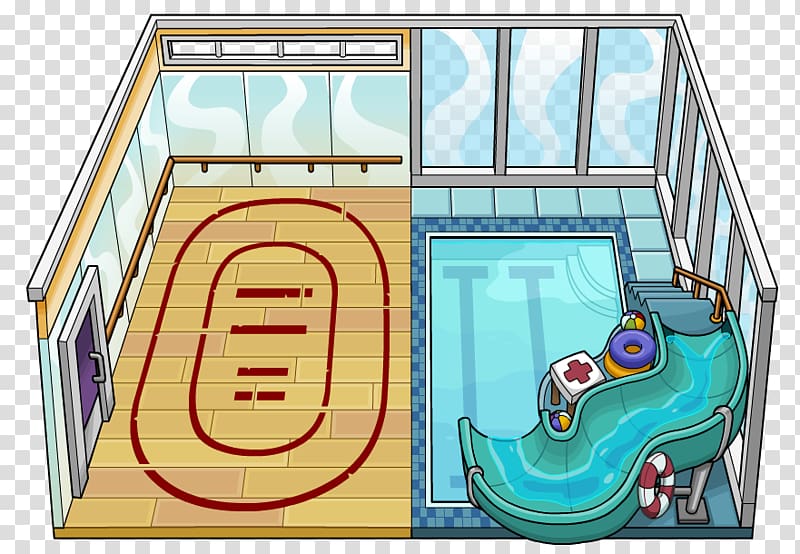 Igloo Club Penguin Game Swimming pool, night club transparent background PNG clipart