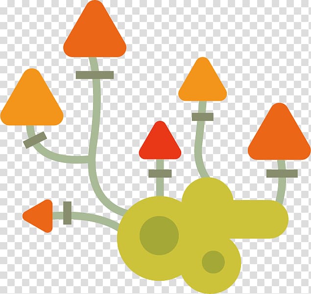 , cute little mushroom transparent background PNG clipart