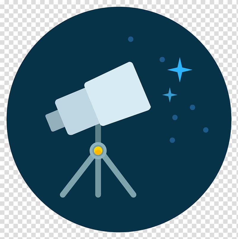 Small telescope Computer Icons Astronomy Double Cluster, comet transparent background PNG clipart