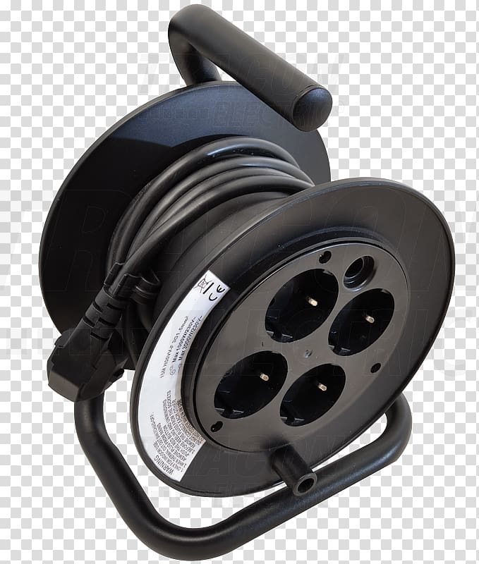 AC power plugs and sockets Cable reel Power cord Electrical cable Extension Cords, automatic cord reels transparent background PNG clipart