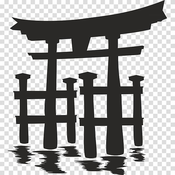 Itsukushima Shrine Shinto shrine Mount Fuji Meiji Shrine Torii, sticker geisha transparent background PNG clipart