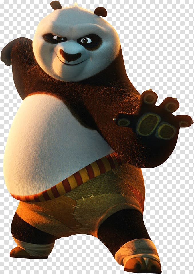 Po Tigress Giant panda Kung Fu Panda Film, Kung-fu panda transparent background PNG clipart