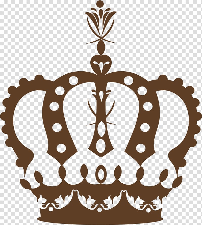 Hand painted brown crown transparent background PNG clipart | HiClipart