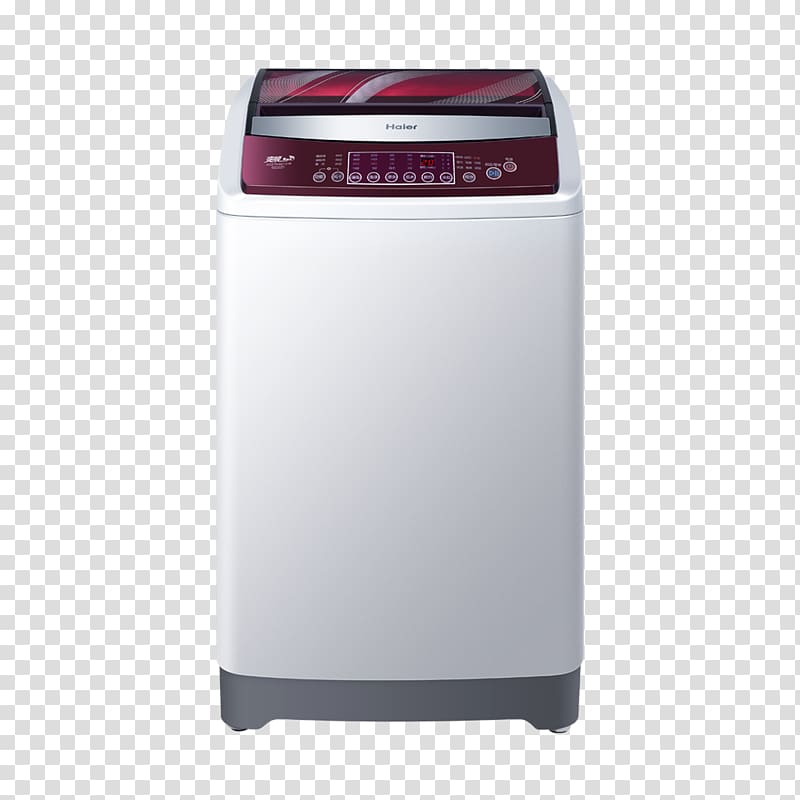 Washing machine Brand, American automatic Haier drum washing machine material transparent background PNG clipart