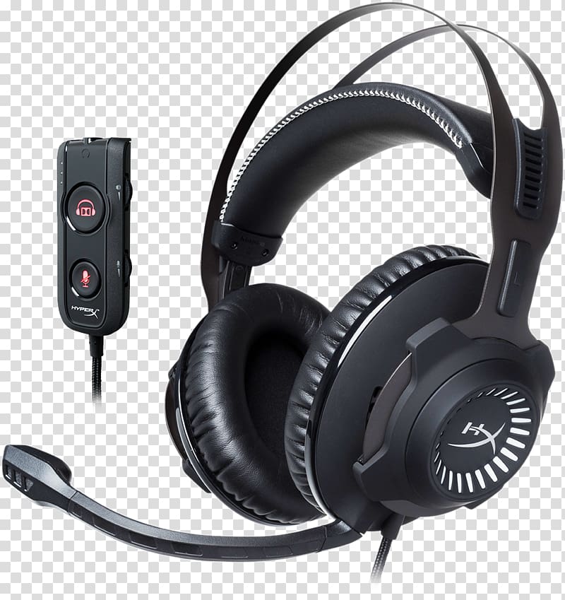 Kingston HyperX Cloud II Kingston HyperX Cloud Revolver Headset Kingston Technology, xbox headset switch transparent background PNG clipart